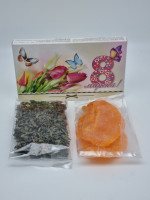 Набор 148 Праздничный чай зеленый и манго с 8 марта