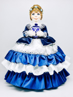 Грелка на чайник или самовар "Кукла Ксения" диаметр 60см