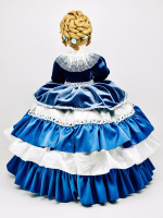 Грелка на чайник или самовар "Кукла Ксения" диаметр 60см