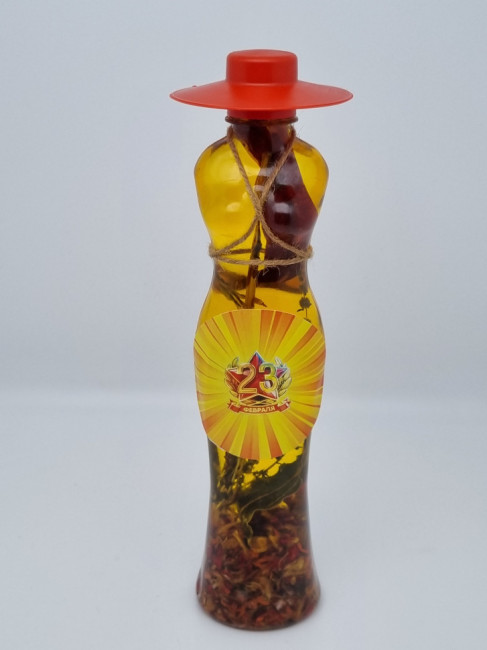 Масло подсолнечное со специями 450мл с 23 февраля