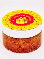 Скраб соляной натуральный Золотая Мацеста "Роза" 300гр лучший подарок