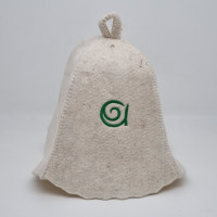 Шапка для бани с логотипом