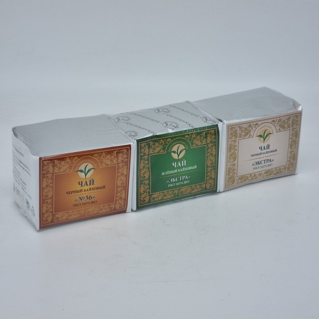 Чай ассорти из бандеролей 150гр Чай ассорти из бандеролей 150гр