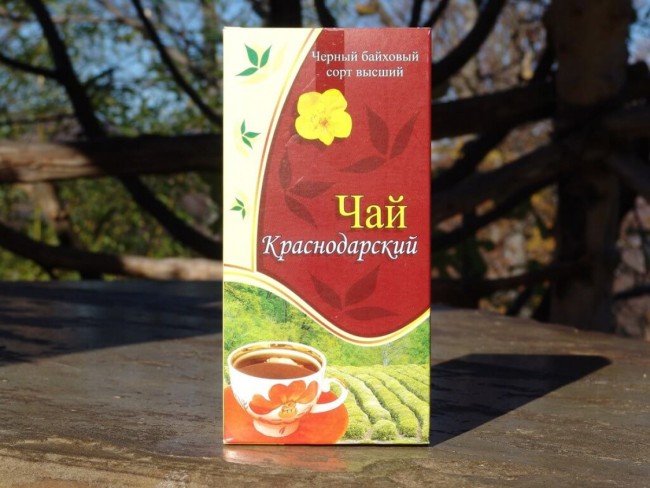 Краснодарский чай черный Хоста р/с Органический 100гр Краснодарский чай черный Хоста р/с Органический 100гр