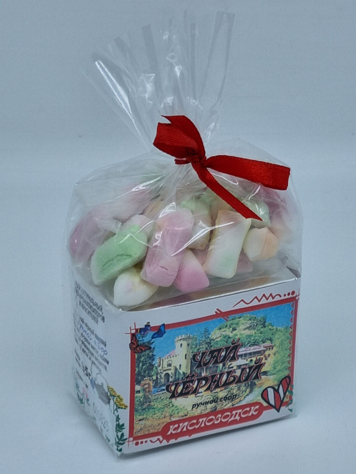 Чай черный ручной сбор 35гр + парварда 50гр Кисловодск