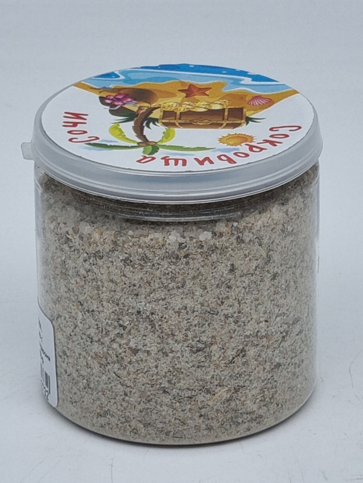 Сочинская соль с краснополянскими травами в банке пэт 135гр