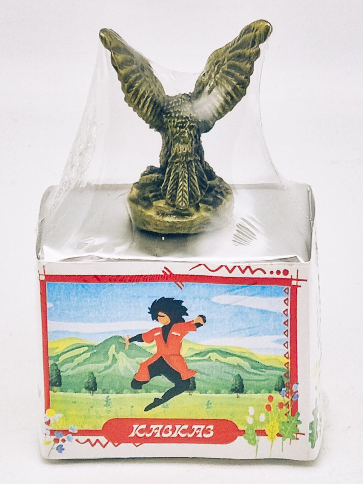 Чай черный ручной сбор 35гр Кавказ с сувениром орел средний