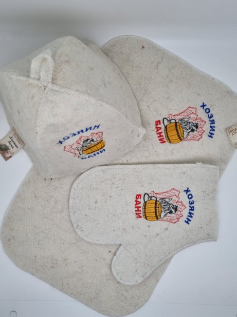 Набор для бани "Хозяин бани" с новым годом