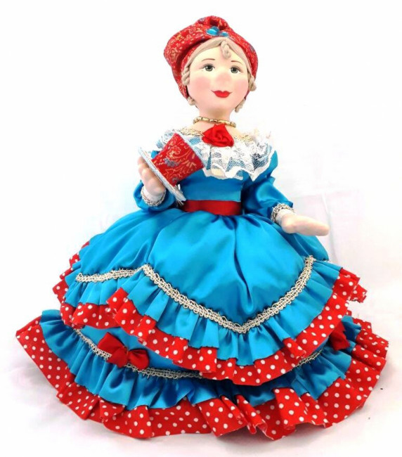 Грелка на чайник "Кукла Аглая" 30см