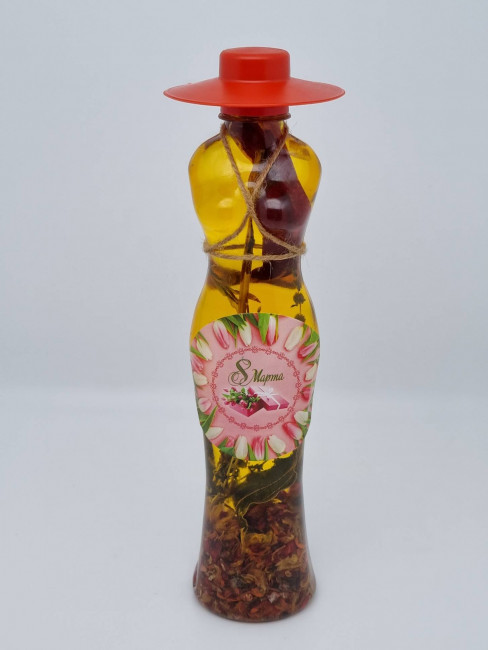 Масло подсолнечное со специями 450мл с 8 марта Масло подсолнечное со специями 450мл с 8 марта