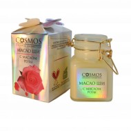 Масло Ши с маслом розы "COSMOS" 100мл
