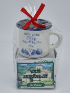 Чай зеленый ручной сбор 40гр + кружка мини Архыз