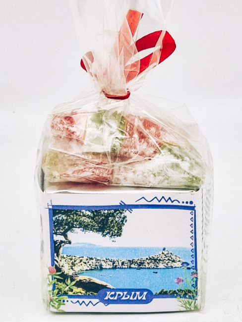 Краснополянский чай "Высокогорный" 40гр +лукум 50гр Крым