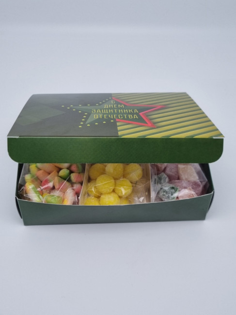 Набор сладостей ассорти 6 видов с 23 февраля