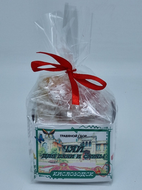 Краснополянский чай "для бани и сауны" 40гр +лукум 50гр Кисловодск