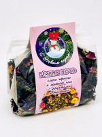 Подарок с новым годом чай черный и зеленый с добавками "Темная ночь" 100гр