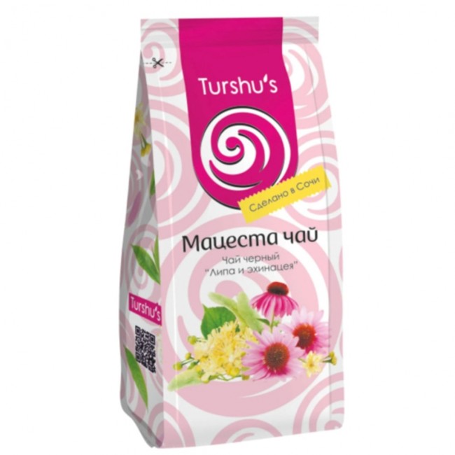 Мацеста  Чай черный байховый с липой и эхинацеей  75г