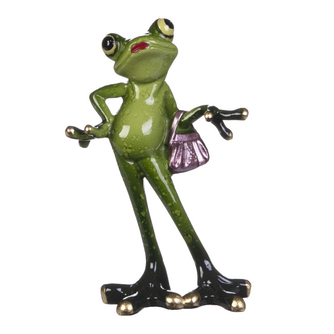Лягушка с сумочкой 10,0х5,5х15,0 Лягушка с сумочкой 10,0х5,5х15,0