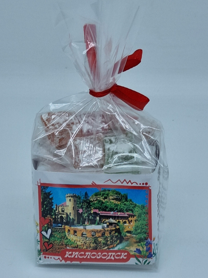 Чай черный ручной сбор 35гр +лукум 50гр Кисловодск