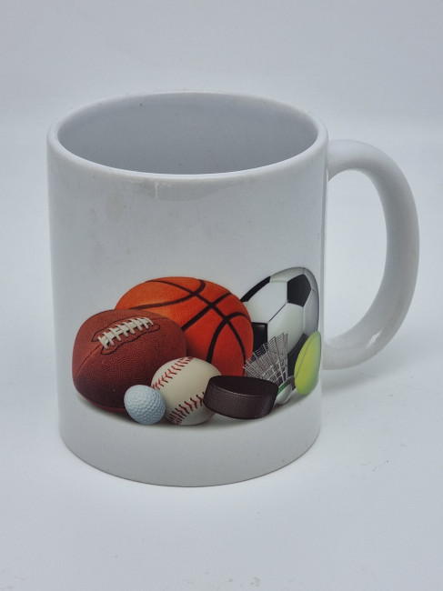 Кружка подарочная "С днем спорта" 250мл Кружка подарочная "С днем спорта" 250мл