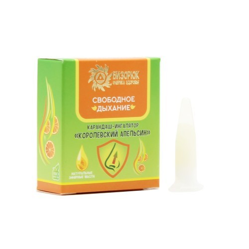 Карандаш-ингалятор  Свободное Дыхание "Королевский Апельсин" 1гр