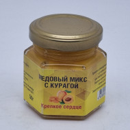 Мед микс курага "Крепкое сердце" 50гр