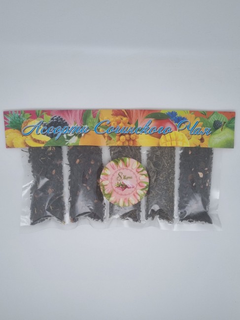 Лента ассорти чая набор 5 видов 100гр с 8 марта Лента ассорти чая набор 5 видов 100гр с 8 марта