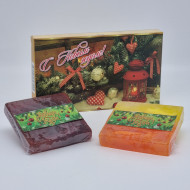 Набор 14 мыло для нежного ухода с новым годом Набор 14 мыло для нежного ухода с новым годом