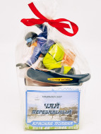 Краснополянский чай "Перевальный" 40гр +лукум 50гр Красная поляна с магнитом сноубордист 2 Краснополянский чай "Перевальный" 40гр +лукум 50гр Красная поляна с магнитом сноубордист 2