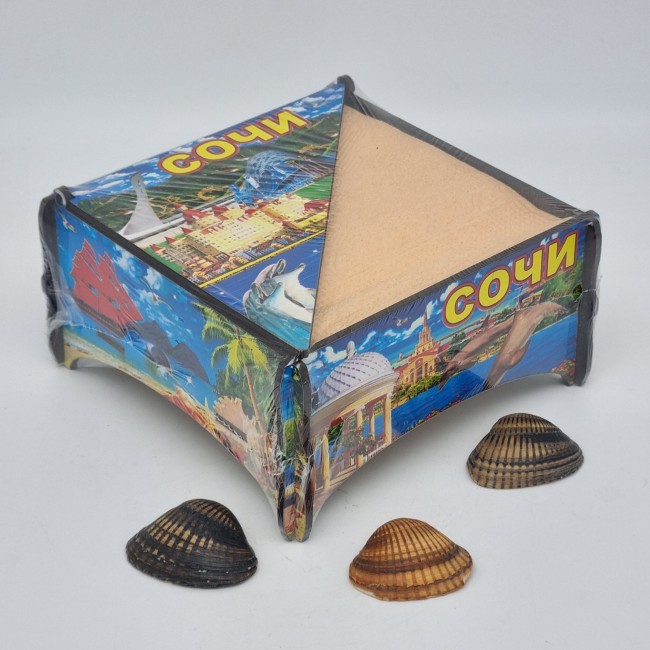 Салфетница из дерева цветная Салфетница из дерева цветная