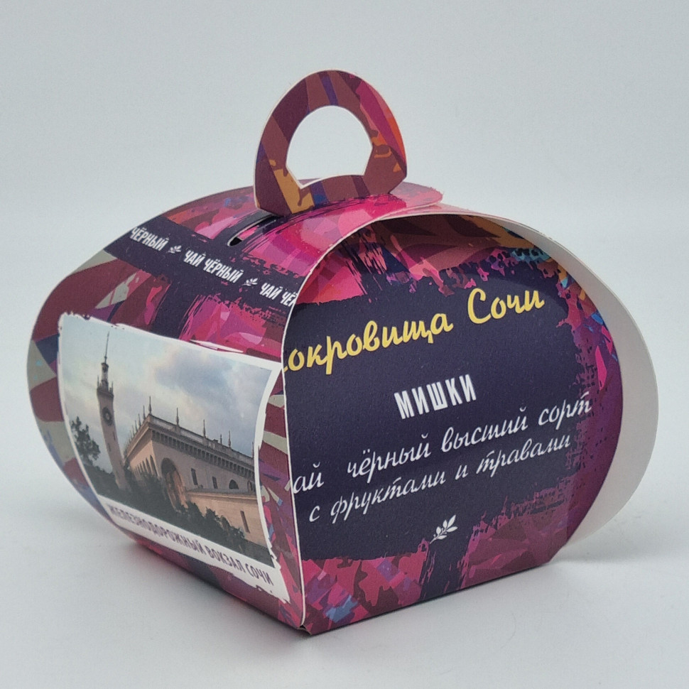 Чай черный с добавками "Мишка" 40гр