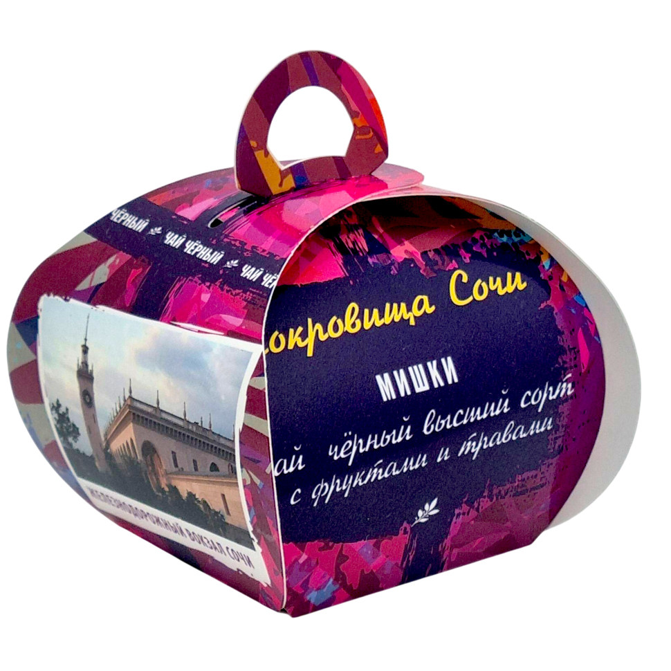 Чай черный с добавками "Мишка" 40гр
