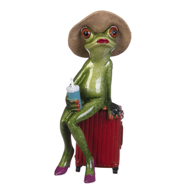 Лягушка на чемодане 7,5х6,2х17,7