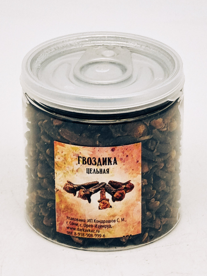 Гвоздика цельная 50гр в пэт