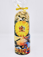 Подарочный набор с 23 февраля чай зеленый с жасмином 110гр кружка 200мл