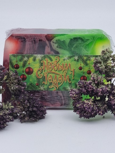 Мыло Золотая Мацеста "Виноград" 100гр с новым годом