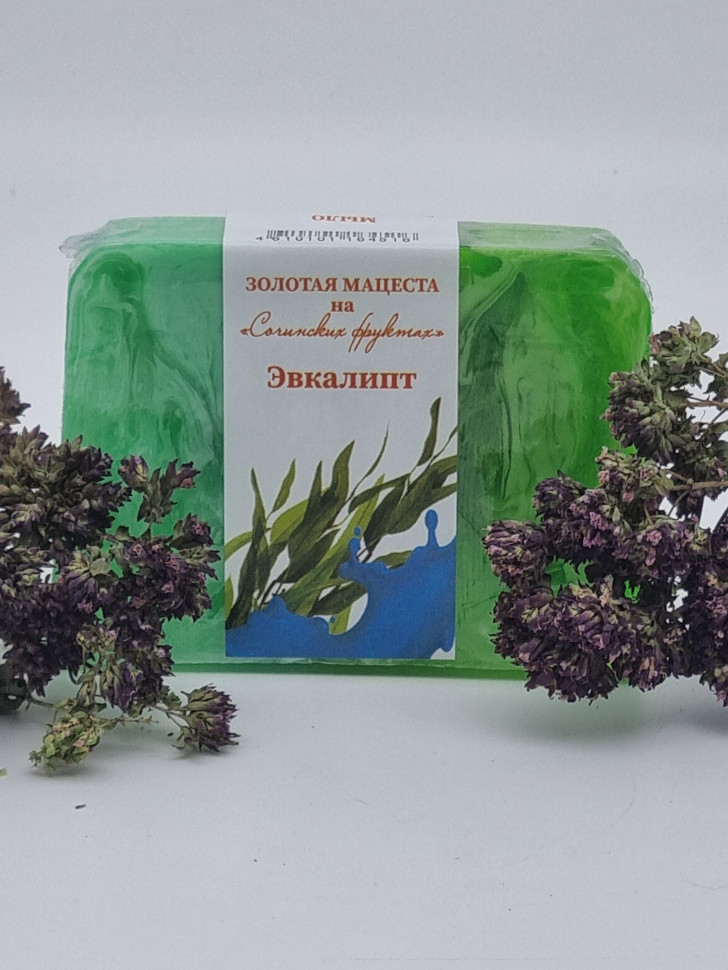 Мыло Золотая Мацеста "Эвкалипт" 100гр