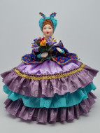 Грелка на чайник "Кукла Прасковья" 40см