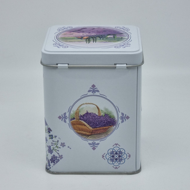 Черный чай с лавандой 80гр в железной банке Лаванда 3 Черный чай с лавандой 80гр в железной банке Лаванда 3