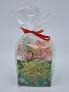 Чай черный высший сорт 35гр +лукум 50гр с новым годом Чай черный высший сорт 35гр +лукум 50гр с новым годом