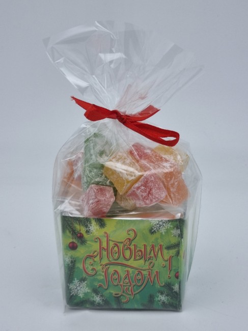 Чай черный высший сорт 35гр +лукум 50гр с новым годом Чай черный высший сорт 35гр +лукум 50гр с новым годом