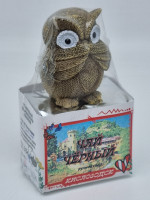 Чай черный ручной сбор 35гр с сувениром сова Кисловодск