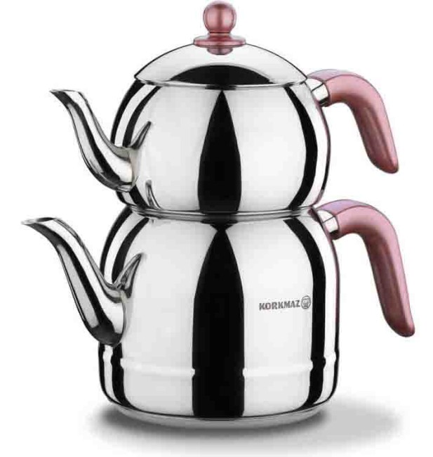 Набор чайников "RETRO ROSE KORKMAZ" 1.1/2,5л Набор чайников "RETRO ROSE KORKMAZ" 1.1/2,5л