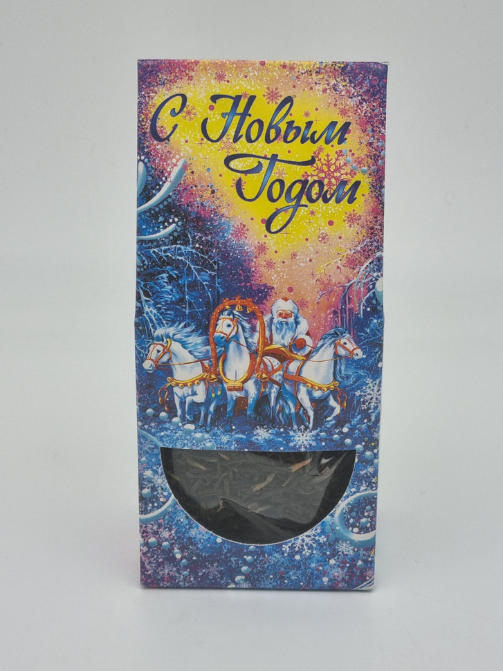 Чай желтый крупнолистовой 50гр с новым годом