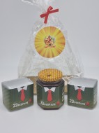 Набор 570 Праздничный чай черный, зеленый и мед с 23 февраля