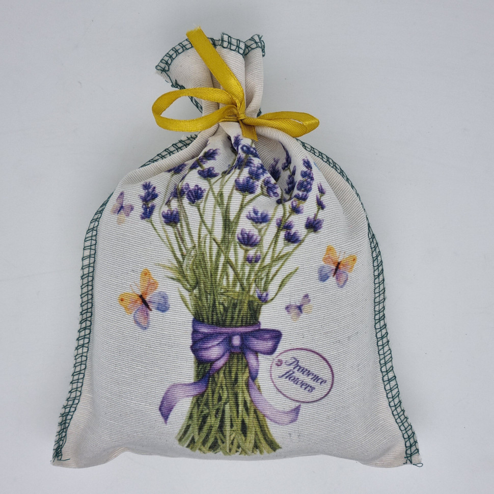 Чай черный в сувенирном мешке с лавандой 100гр