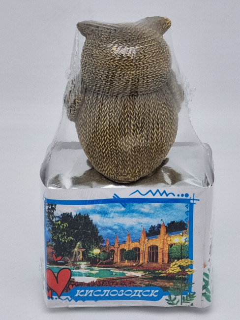 Чай зеленый ручной сбор 35гр с сувениром сова Кисловодск