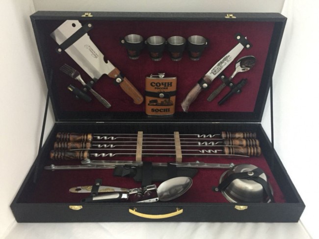 Набор №11 в коробке кожзам "Дипломат из Сочи"