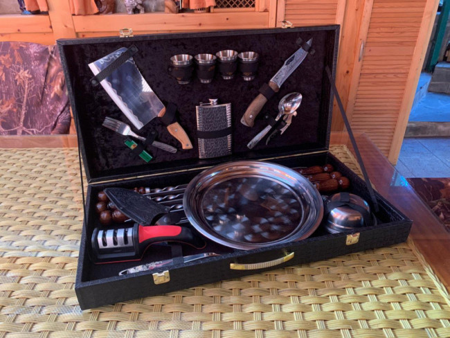 Набор №11 в коробке кожзам "Дипломат из Сочи"