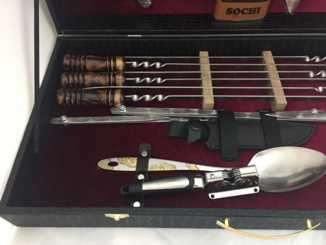 Набор №11 в коробке кожзам "Дипломат из Сочи"